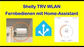 Shelly TRV (WLAN) mit Home Assistant fernbedienen ohne HACS + YAML