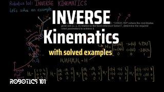 Inverse Kinematics (with solved example) | Planar RRP robot | Robotics 101