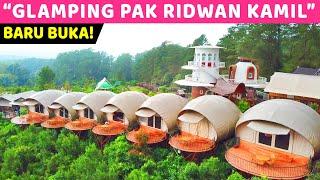 SUPER CAKEP..!! GLAMPING ALA RIDWAN KAMIL! Asstro Highland Glamping Bagus di Ciater Subang Bandung