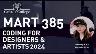 MART385 (2024) - Coding for Designers and Artists