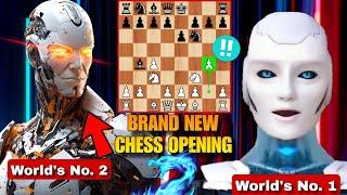 Stockfish 16 INVENTED A Brand New Chess Opening To DEFEAT The World's 2nd Chess AI | Chess Opening