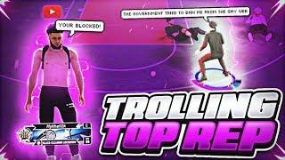 I TROLLED the #1 TOP REP on NBA 2K20 with INAPPROPRIATE MUSIC! (HE BLOCKED ME)