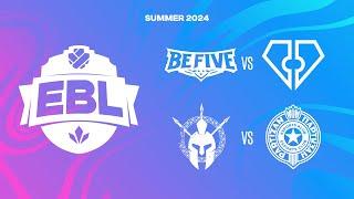 EBL 2024 - Diamant vs BeFive | SPIKE vs Partizan - SUMMER