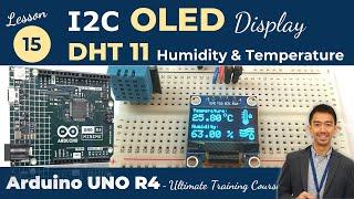 Arduino UNO R4 Lesson15 - SSD1306 OLED Display | Text, Graphics, and Animation