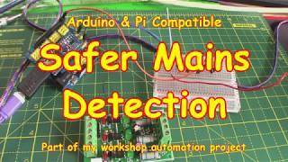 #114 No contact mains detector for Arduino & Pi (just 10 components)