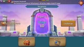 Lords mobile Vergeway chapter 10 stage 10