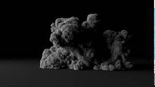 3D Studio max - Testing Explosion Simulation