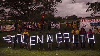 Three arrested during protest at Commonwealth Games opening ceremony