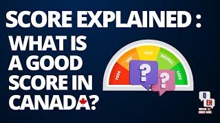 Credit Score explained - What makes a good score (in Canada)