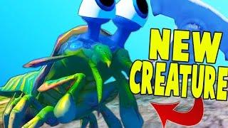 NEW POWERFUL CRUSTACEAN SHRIMP WITH EPIC ATTACK - (Fish Feed And Grow Update Gameplay)