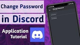 How to change Discord Account password in Discord App || Discord ka password change kaise kare