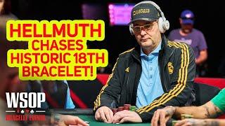 Phil Hellmuth Chases 18th Gold Bracelet at 2024 WSOP Final Table!