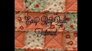 Easy Rag Quilt Tutorial!