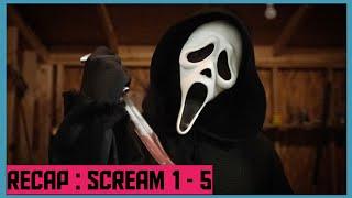 RECAP : SCREAM 1 - 5 || Scream Movie Explained