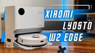PERFECT PRODUCT  THE BEST ROBOT VACUUM CLEANER XIAOMI LYDSTO W2 EDGE 8000 Pa WASHES BUT NOT WIPES