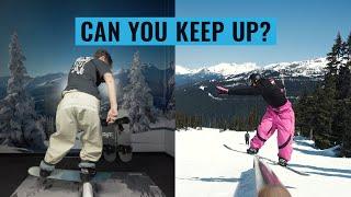 Snowboard workout | get your Frontboards locked in!