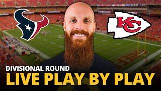 Texans vs Chiefs LIVE play by play reaction! | Divisional Round