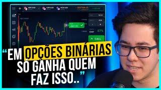 OPÇÕES BINÁRIAS É CASSINO OU NÃO?