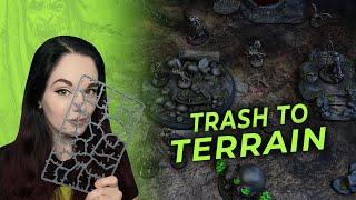 Make Terrain from Sprues & Trash - DIY Fantasy Terrain for Deth Wizards