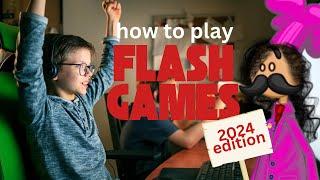 How to play FLASH games like PAPAs FREEZERIA in 2024