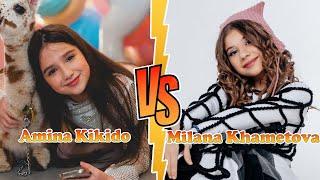 Milana Khametova VS Amina Kikido Transformation  New Stars From Baby To 2024