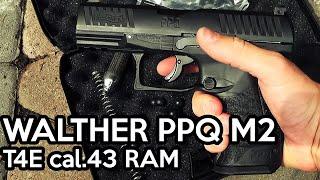 Walther PPQ M2 T4E cal.43 RAM - Sind RAM Waffen zur Selbstverteidigung geeignet?