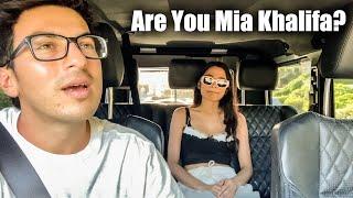 (FULL VIDEO) Uber Driver Picks Up Mia Khalifa?!