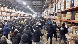 It Begins... Migrant Thieves Raid NYC Warehouse