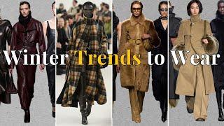 Make the TOP Winter Fashion Trends Work for You with These Style Tips