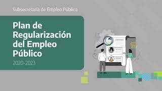 Plan de Regularización del Empleo Público - #GestiónYEmpleo2Años