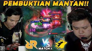 RRQ MELAWAN SANG MANTAN JUNGLER!! PEMBUKTIAN SEORANG ALBERT COY!! - RRQ VS ONIC MATCH 1