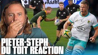 American Non-Rugby Fan Blind Reacts to Pieter-Steph du Toit, and It's BRUTAL | No Pads All Studs