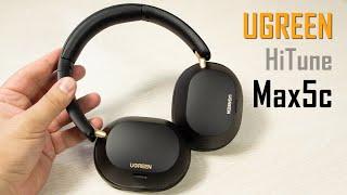 UGREEN HiTune Max5c - бездротові навушники з ANC, реальними басами. Огляд навушників з Bluetooth 5.4