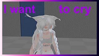 Crying in VRChat