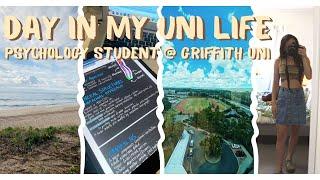 day in the life of a uni student on the Gold Coast (Griffith uni!!)