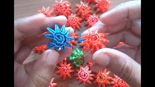 DIY Drinking Straw Flowers/ Mini Flower made of drinking straw