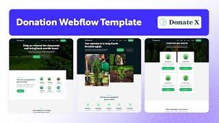 Donation Website Template | Donate X - BRIX Templates