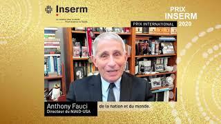 Antony Fauci, Prix International Inserm 2020