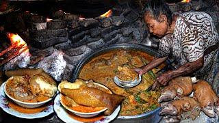 USIA SEPUH MASIH KUAT JUALAN SENDIRIAN!!! LONTONG KIKIL SARITONG ( MBAH SU ) PACUL BOJONEGORO