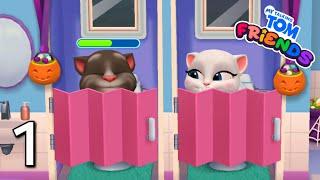 My Talking Tom Friends Gameplay Walkthrough Day 1 (Android/iOS) - QHD 60FPS