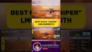  Best MG42 Sniper LMG Gunsmith 🫡 for Battle Royale #chacooky254 #codmobiletips #BattleRoyale