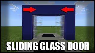 How to Make a Sliding Glass Door in Minecraft (Command Block)