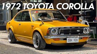 1972 TOYOTA COROLLA SPRINTER KE25 FULL CAR REVIEW!!!