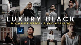 Luxury Black - Lightroom Presets Free Download 