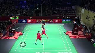 The Daddies vs Liang Weikeng/Wangchang di Indonesia Open 2024