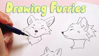 How I Draw Furries  Any Species Furry Art Tutorial