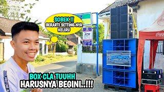 Banyak Dipakai Tapi Gak Tau Karakter Sesungguhnya Box CLA 3D || SETTING PAKET SOUND BALAP