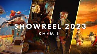 Show reel 2023 - 3D | 2D | Animation | Concept Art | Design - Khem T