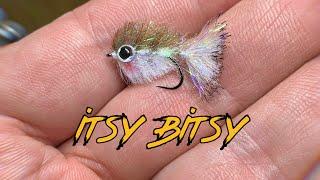 Fly Tying: A micro articulated streamer the Itsy Bitsy!