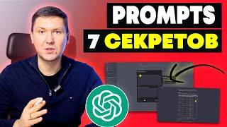 7 Секретов и Лайфхаков Prompts Инженерии – Стань Мастером Промтов: Открой Потенциал ChatGPT